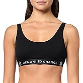 Armani Exchange Womens Stretch Cotton Bralette Bra