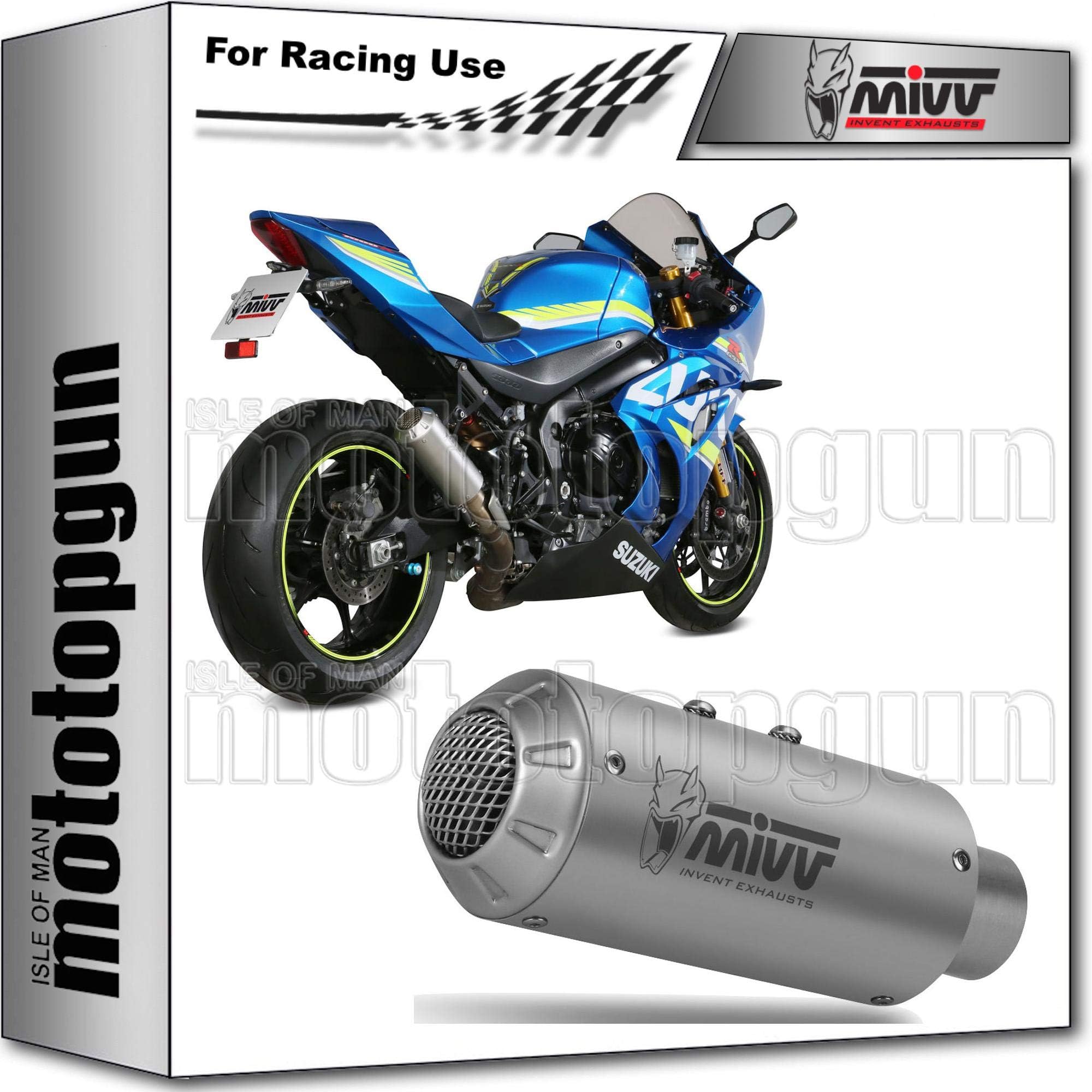 MIVV Exhaust Race M3 EDENSTHAL GSX-R 1000 2017 17 2018 18 2019 19 S.050.SM3X