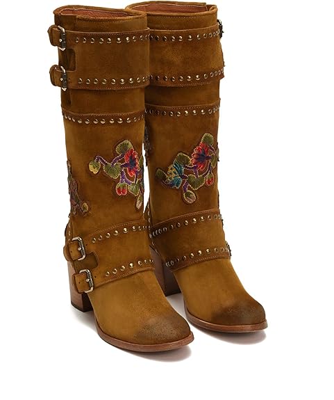 Frye naomi flower engineer Clearance