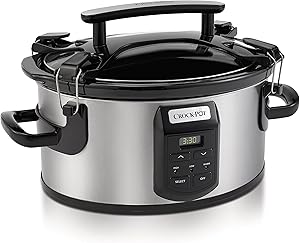 Crockpot SCCPVS600ECP, 6 Quart, Silver
