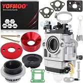 YOFMOO 15mm Carburetor for 33cc 43cc 47cc 49cc 50cc 52cc 2-stroke Engine Pit Dirt Pocket Mini Kids Bike ATV Scooter Chopper Quad Go Kart