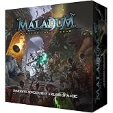 Maladum Dungeons of Enveron Starter Set - Fantasy Dungeon Crawler Game Immersive Terrain Solo, Co-op and Adversarial Play