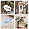 6 Inch Letter Stencils and Numbers: 42 PCS Symbol Alphabet Craft ...