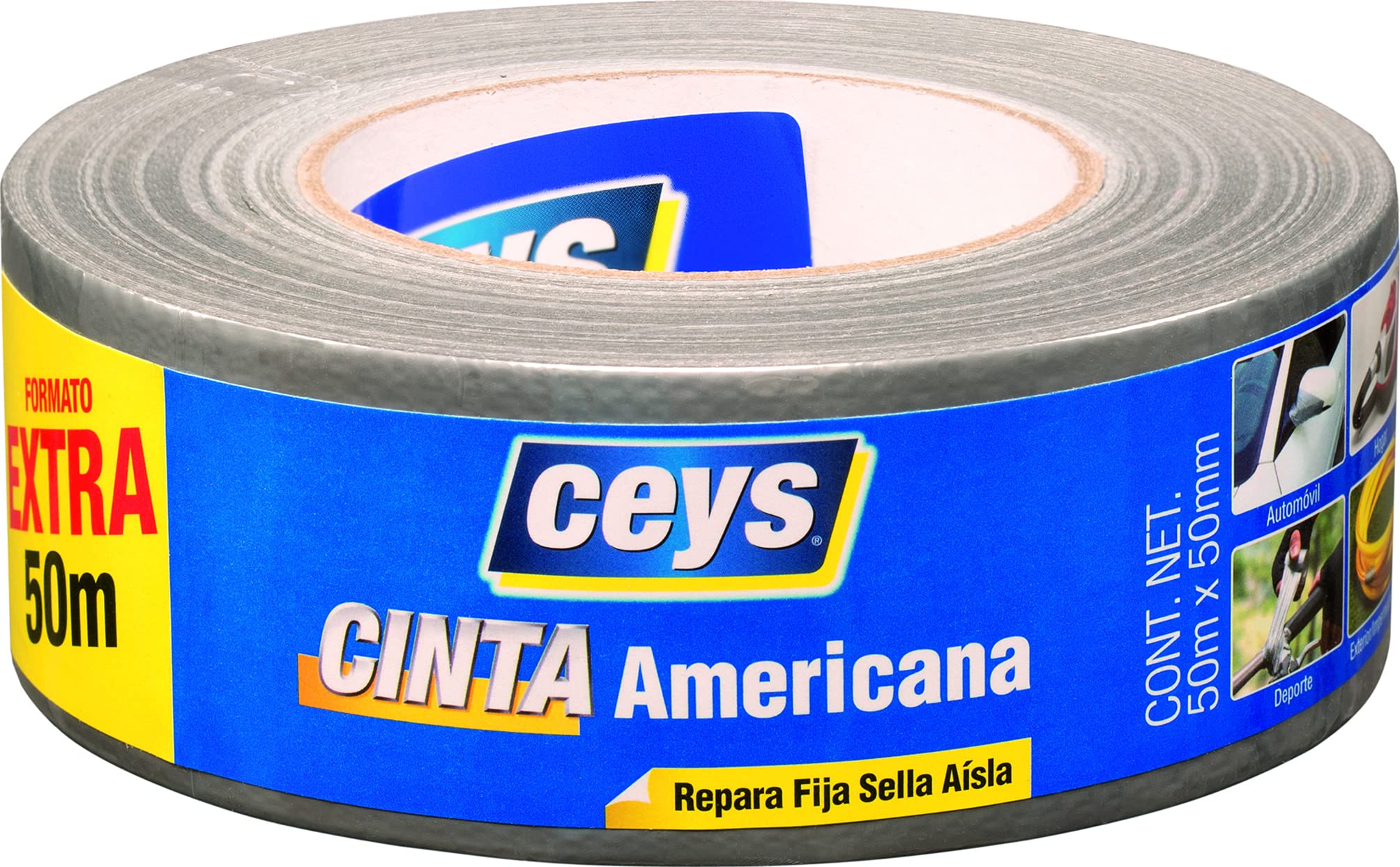 TACKCEYS C.Americana Plata Rollo 50MX50