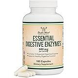 Digestive Enzymes - 800mg Blend of All 10 Most Essential Digestive and Pancreatic Enzymes (Amylase, Lipase, Bromelain, Lactas