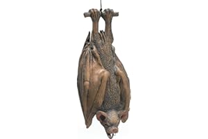 Bristol Novelty HI124 Hanging Bat Prop | Brown | Pack of 1 | 35 cm, One Size