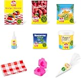 Slime Mart Small Bag 2PK by ZURU Blueberry Tart Slime Kit for Kids view 2
