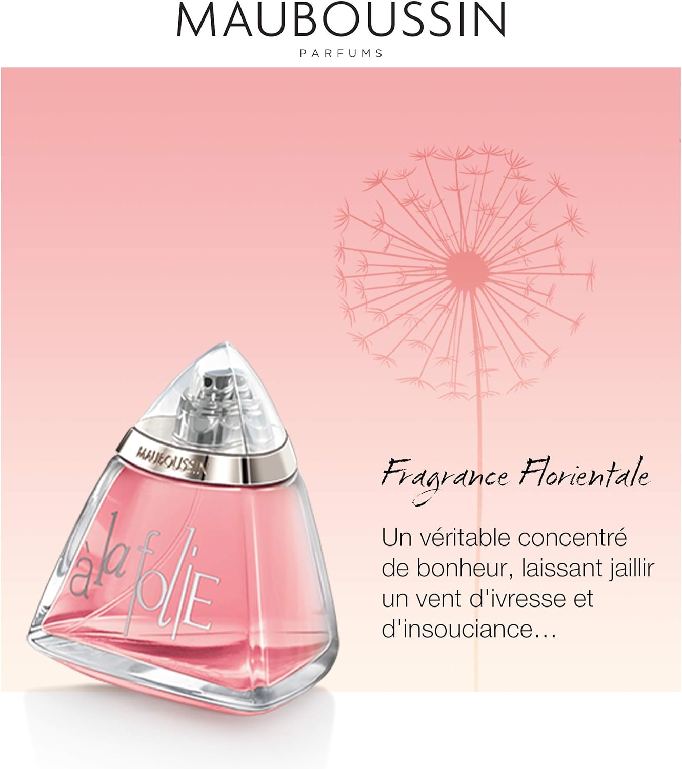 Mauboussin Eau De Parfum Femme A La Folie Senteur Florientale 100ml Amazon Fr Beaute Prestige