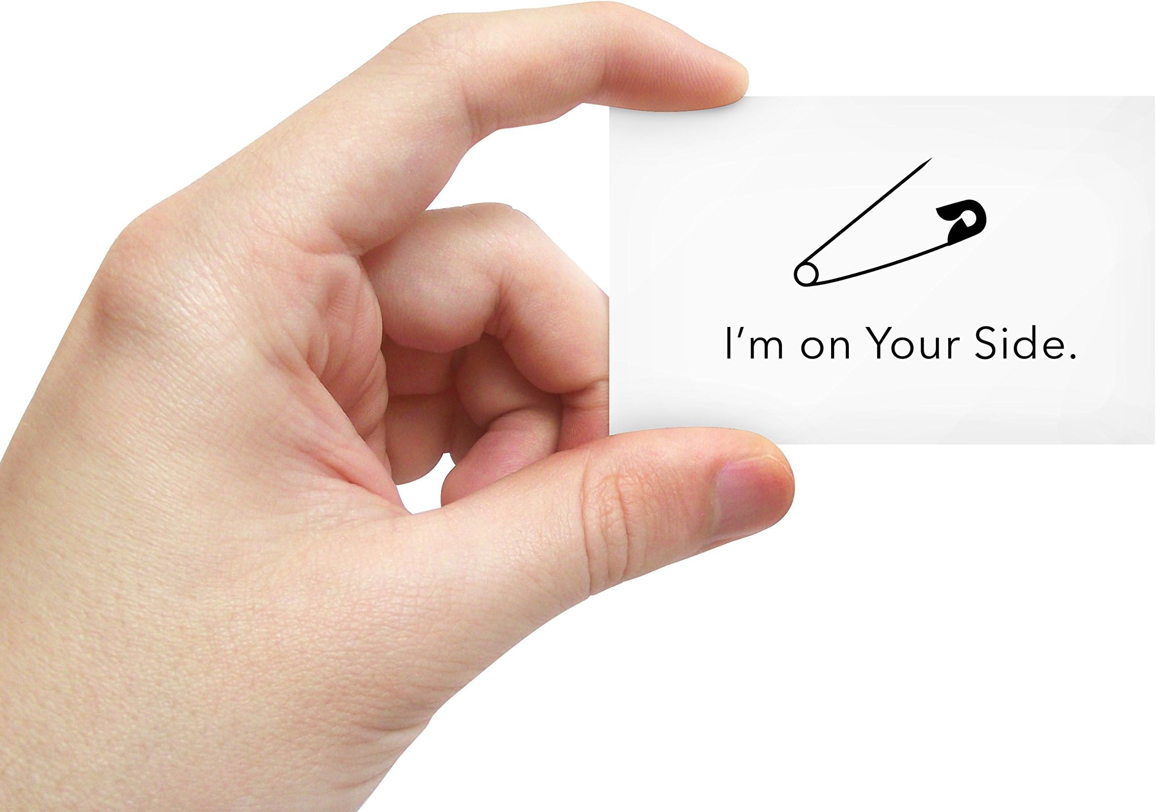 I'm On Your Side! [Kudos Cards] Set of 20 Cards - for Upstanders, Allies and Resisters to Communicate Their Support in a Powerful and Subtle Way