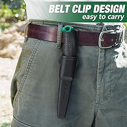 FLISSA Folding Hand Saw & Survival Knife, Bi-metal