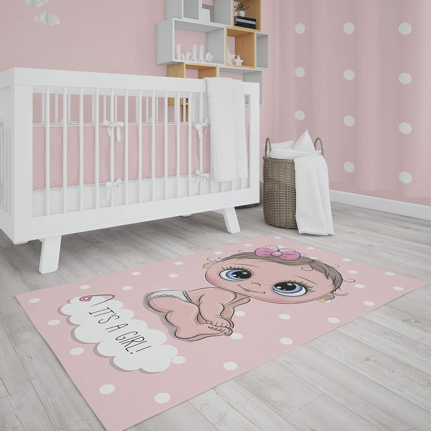 Çocuk Odası Oyun Halısı, Kaymaz Tabanlı Halı ve Kilimler