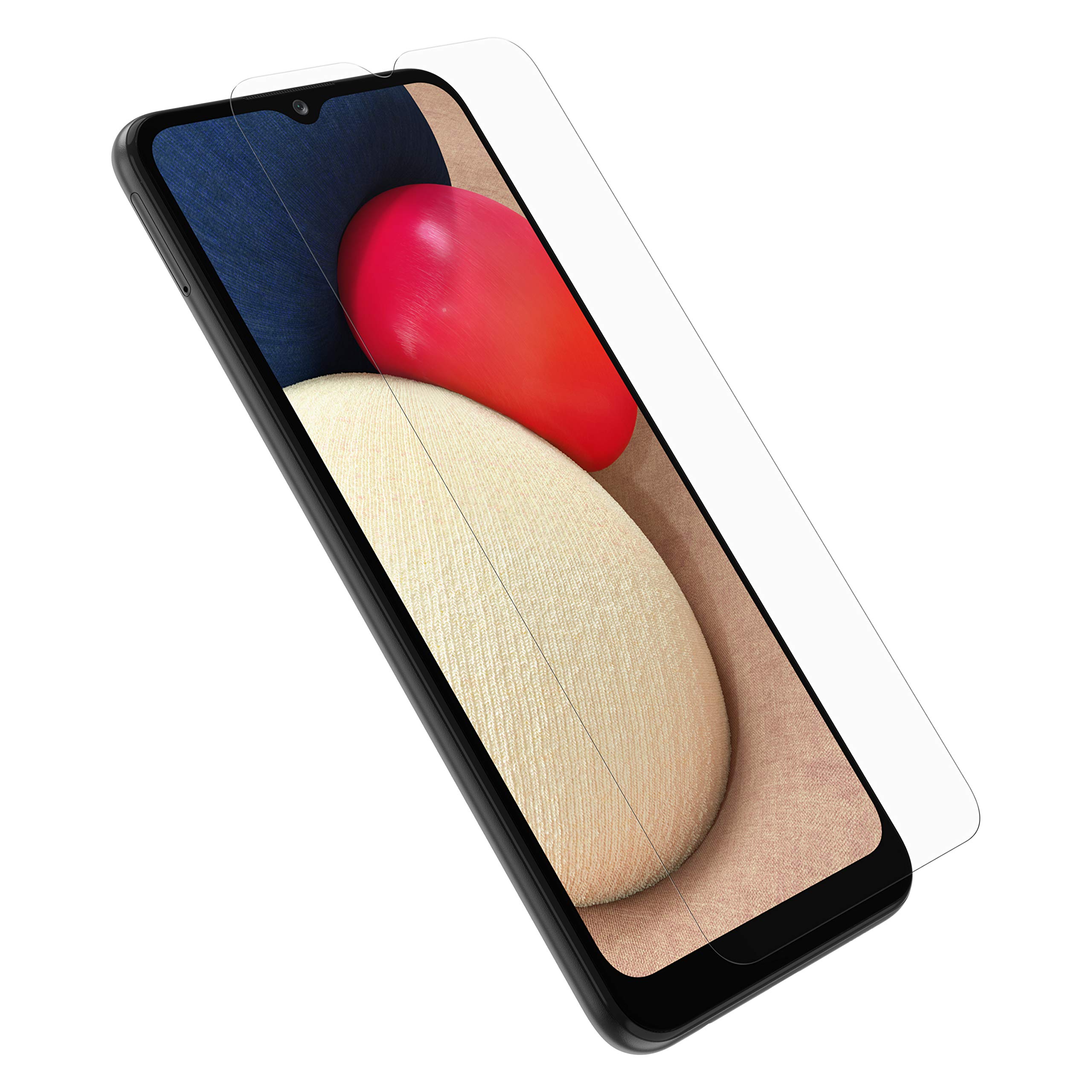 OtterBox Trusted Glass Screen Protector for Samsung Galaxy A02s / Galaxy A03s / Galaxy A03, Tempered Glass, Scratch Protection, Drop Defense for Shatter Protection