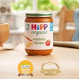 HiPP Organic Vegetable Lasagne Baby Food Jar 7+ Months 190g Pack of 6 view 2