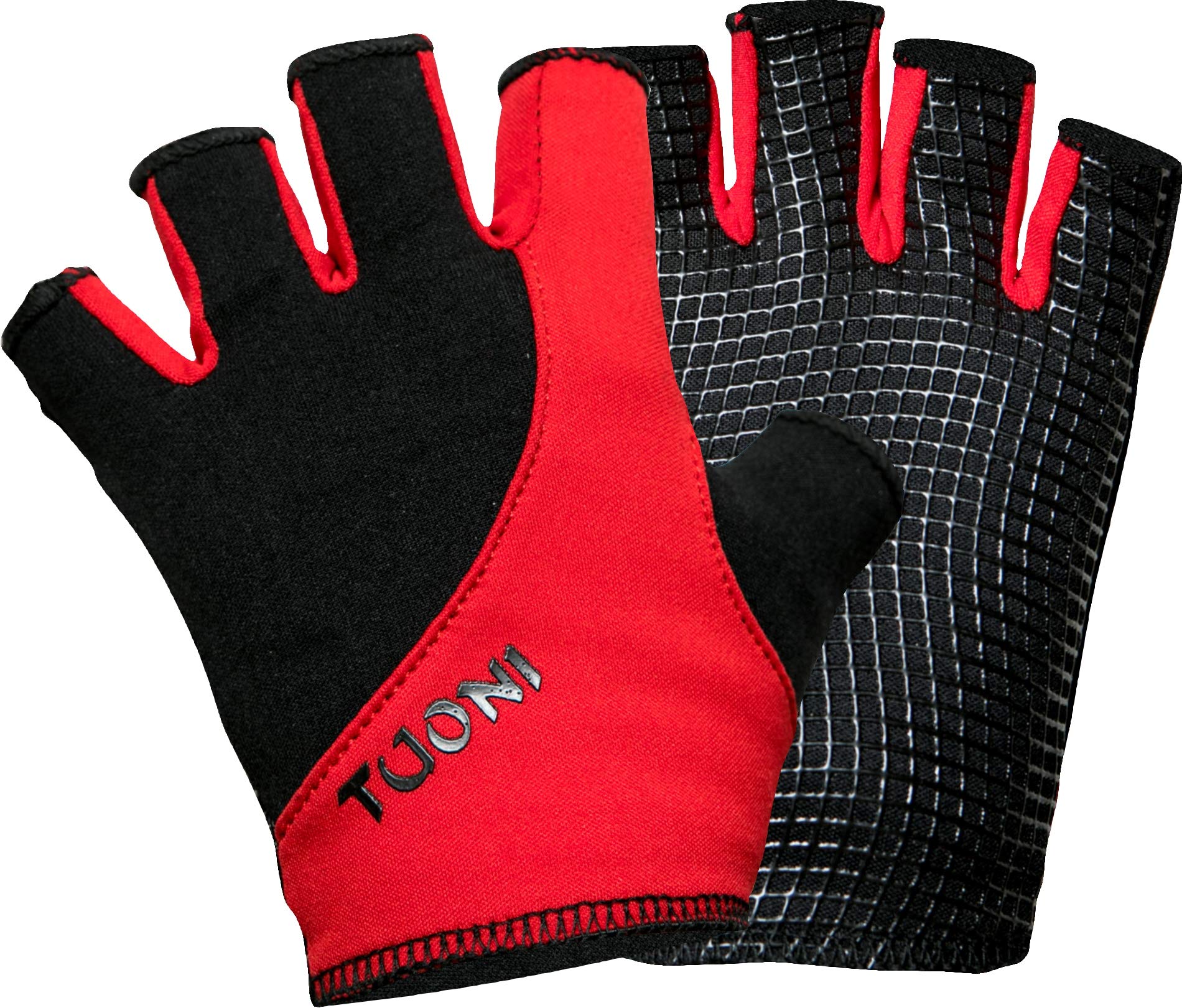 Tuoni Junior, Boys & Girls Rugby Grip Mitt ideal for Contact Sports. Sizes for ages 6-14 (3XS, Red)