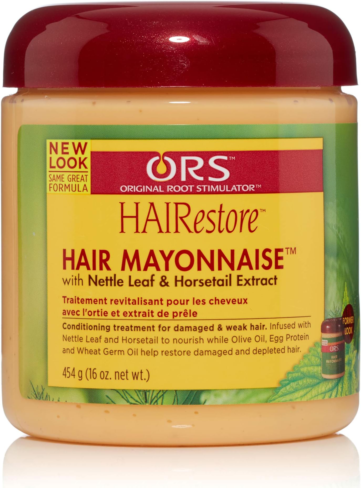 ORS HAIRestore Hair Mayonnaise with Nettle Leaf and Horsetail Extract 16 oz (Pack of 12)
