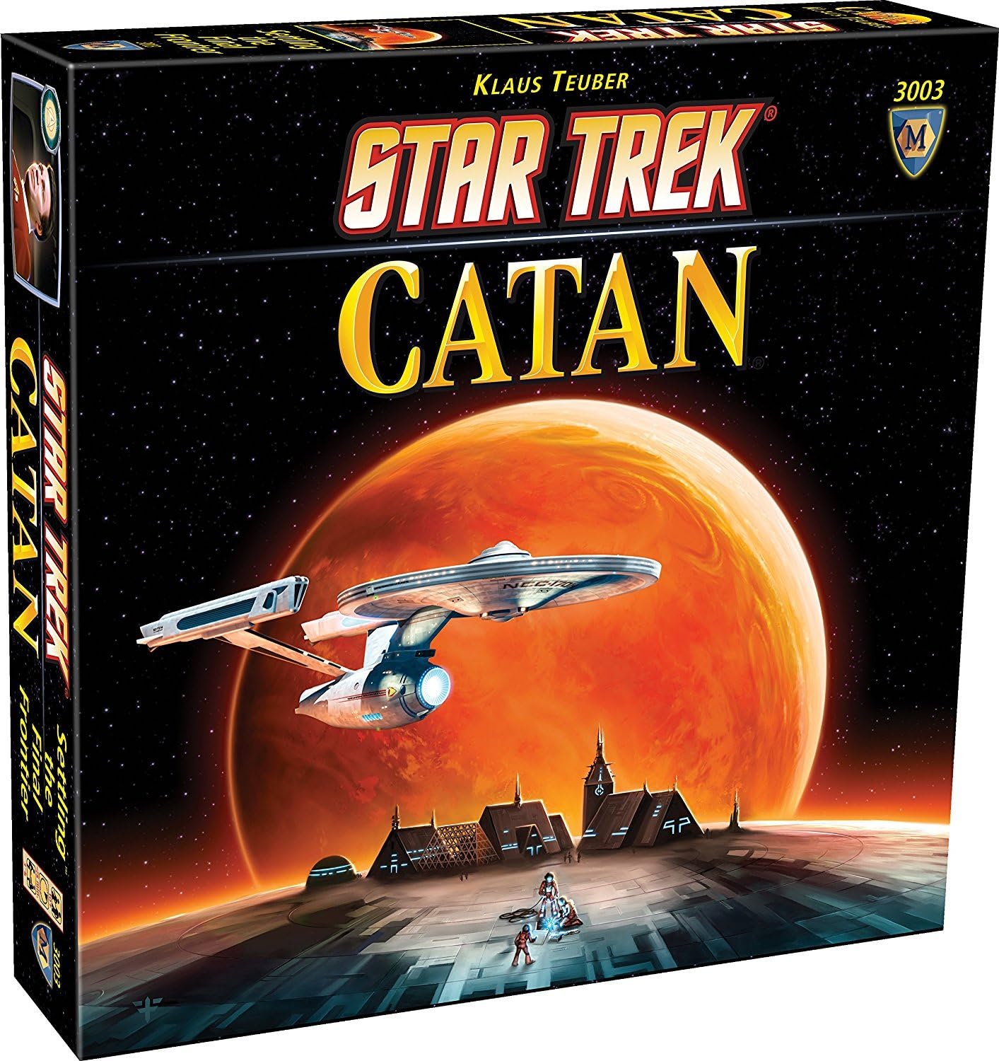 Star Trek Catan Bundled with Federation Space Expansion