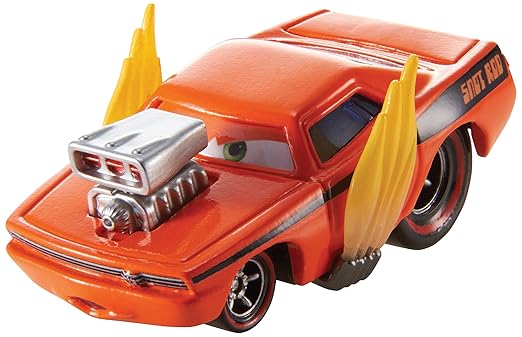 Mattel Disney/Pixar Cars Snot Rod With Flames Diecast Vehicle