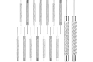 AOZUO 16 Pcs SIM Card Removal Pin, SIM Card Tray Ejector Pins Removal Opening Tool Watch Chain Link Remover Pin Tools Smartphone Ejector Pins Needle Remover for Cell Phone Opener