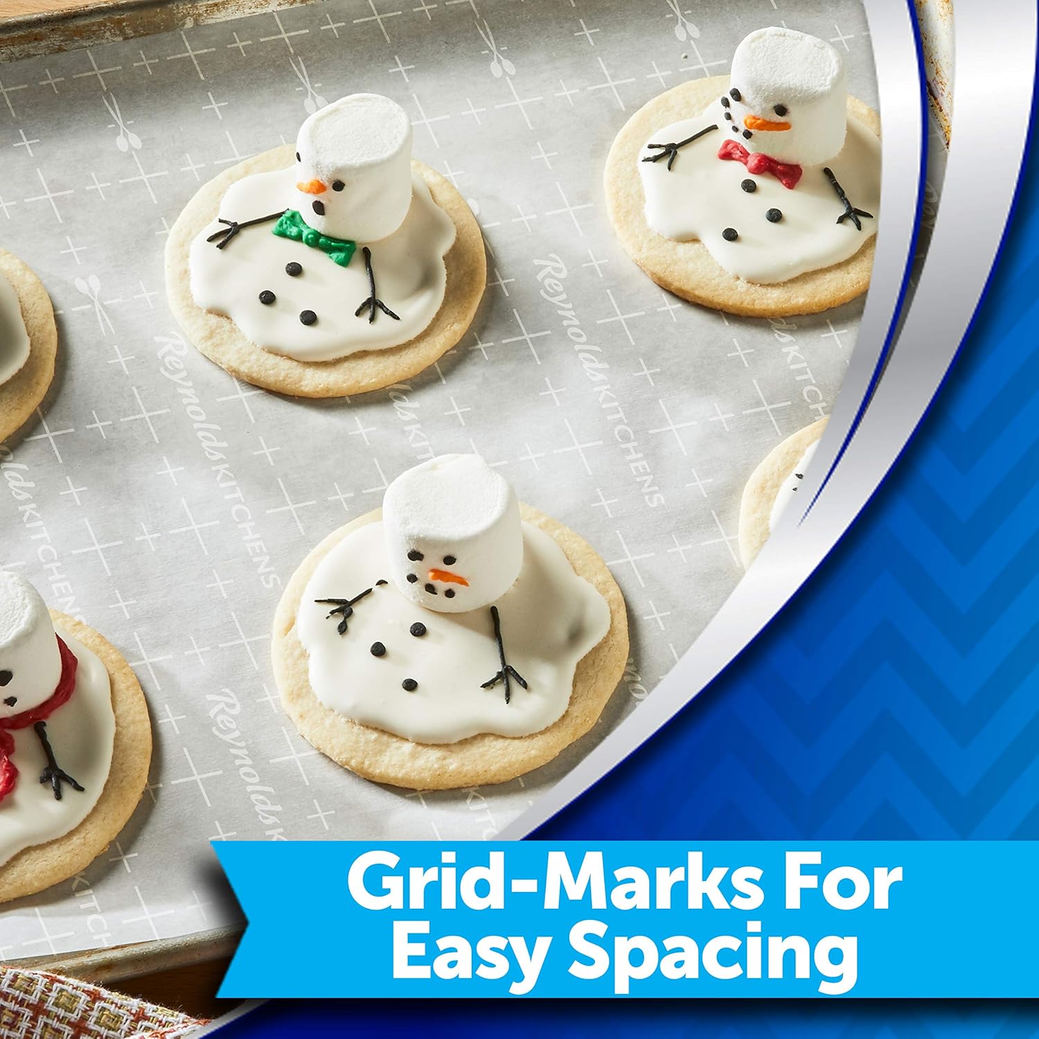 Cookie Baking Sheets QCHVir NonStick Parchment Paper Value Pack 25