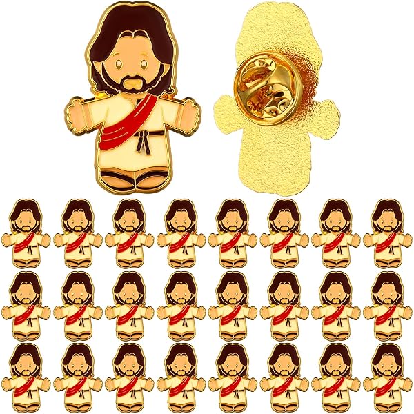 Enamel Pins Funny I Saw That Enamel Pin Cartoon Jesus Brooch Lapel ...