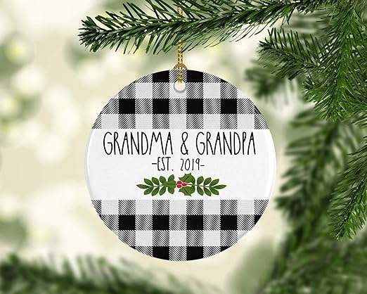 pregnancy announcement ornament for grandparents