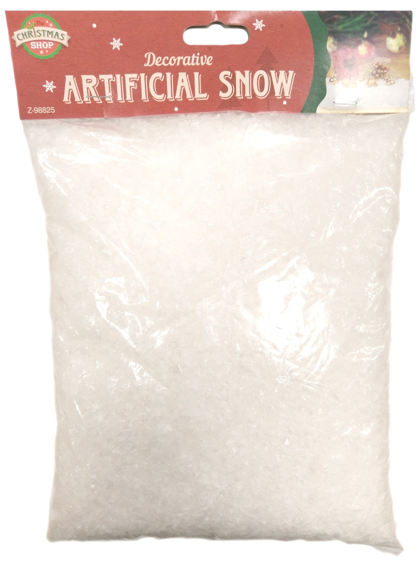 2 x 140g Bags Decorative Artificial Snow Christmas Snowflakes Fake Snow