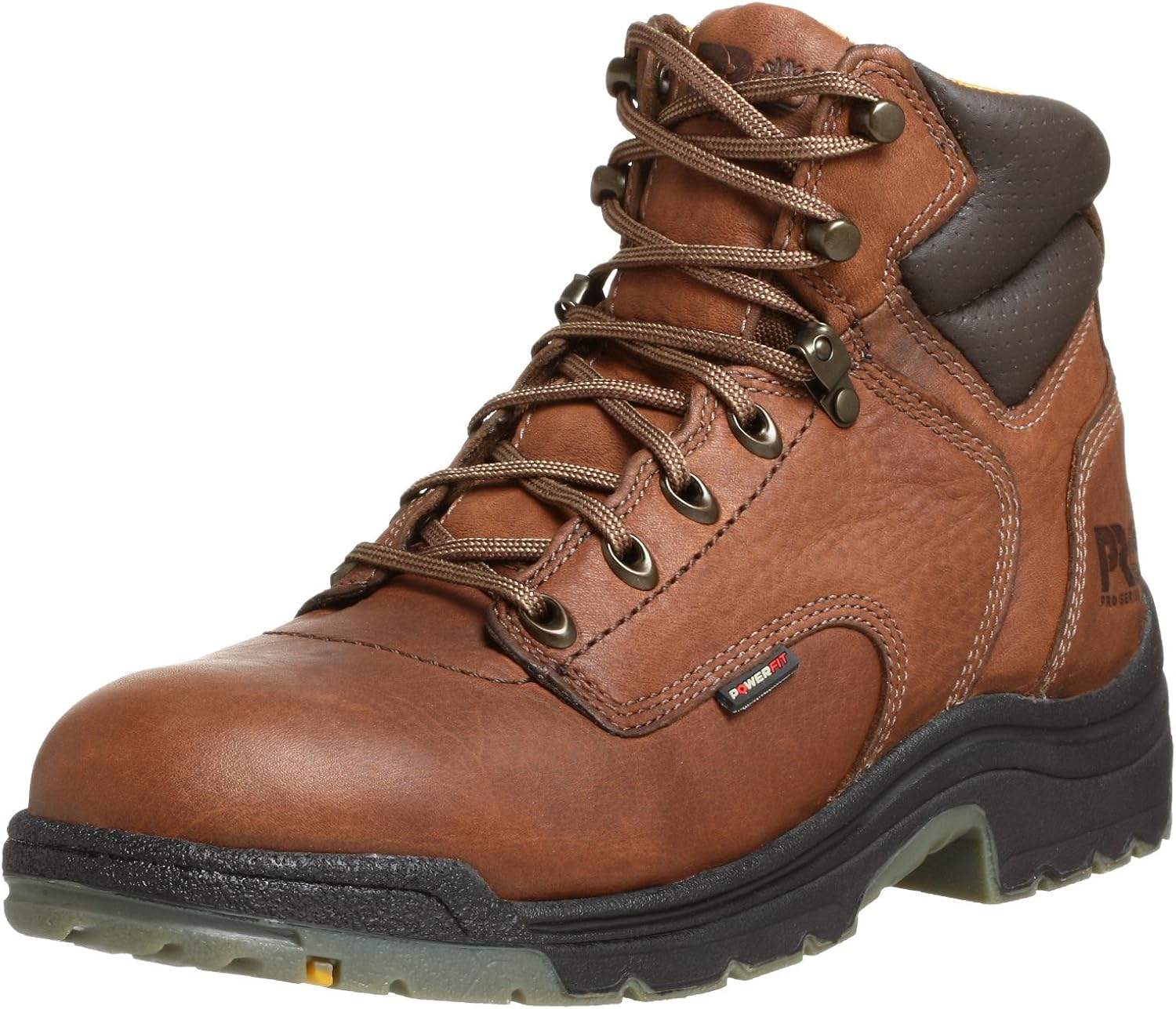 Timberland PRO mens Titan? 6" Soft Toe industrial and construction shoes, Coffee/Brown, 8.5 US: Shoes