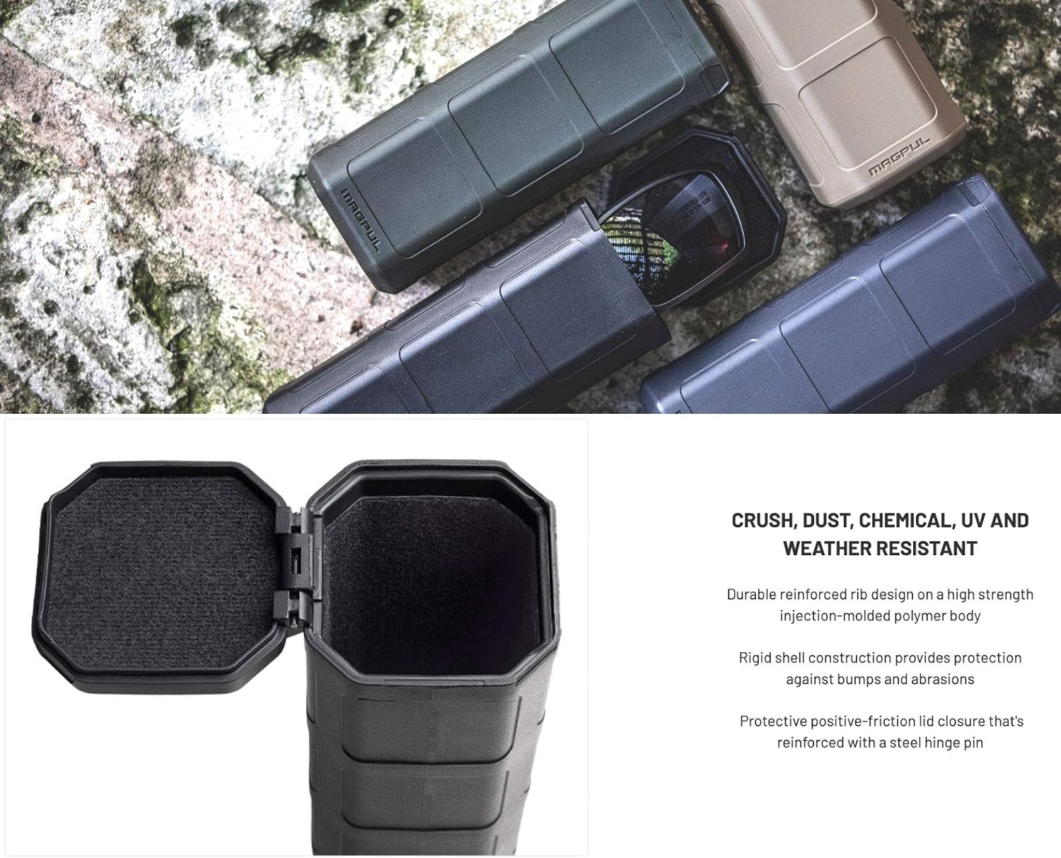 Magpul DAKA Can Protective Storage Container, Flat Dark Earth: Sports & Outdoors