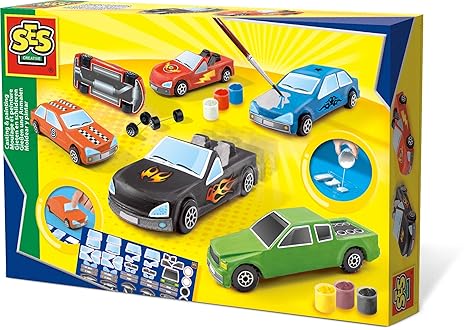 SES Creative 01401 Autos gießen und anmalen