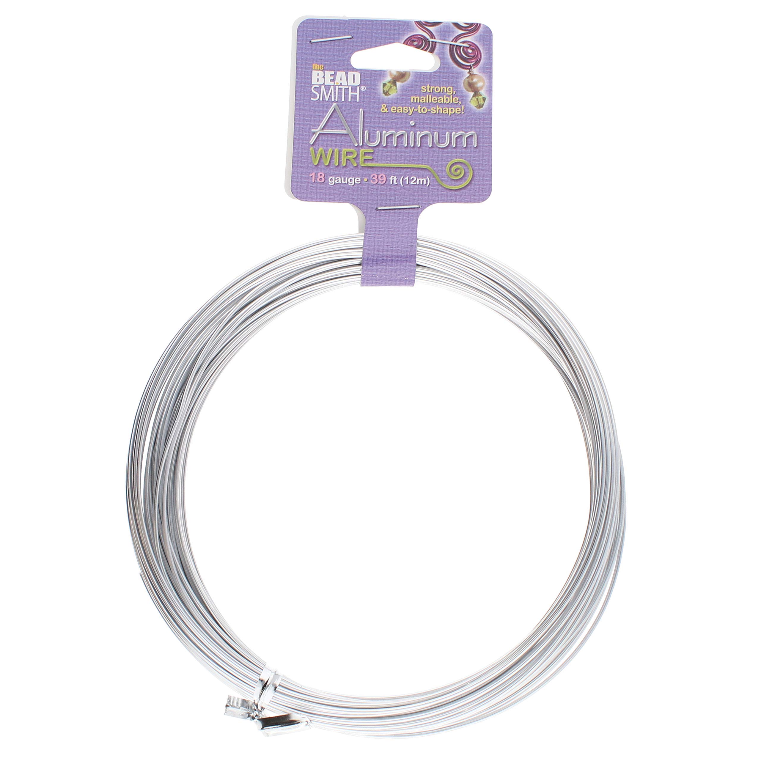 The Beadsmith Aluminum Wire Variation (Silver)