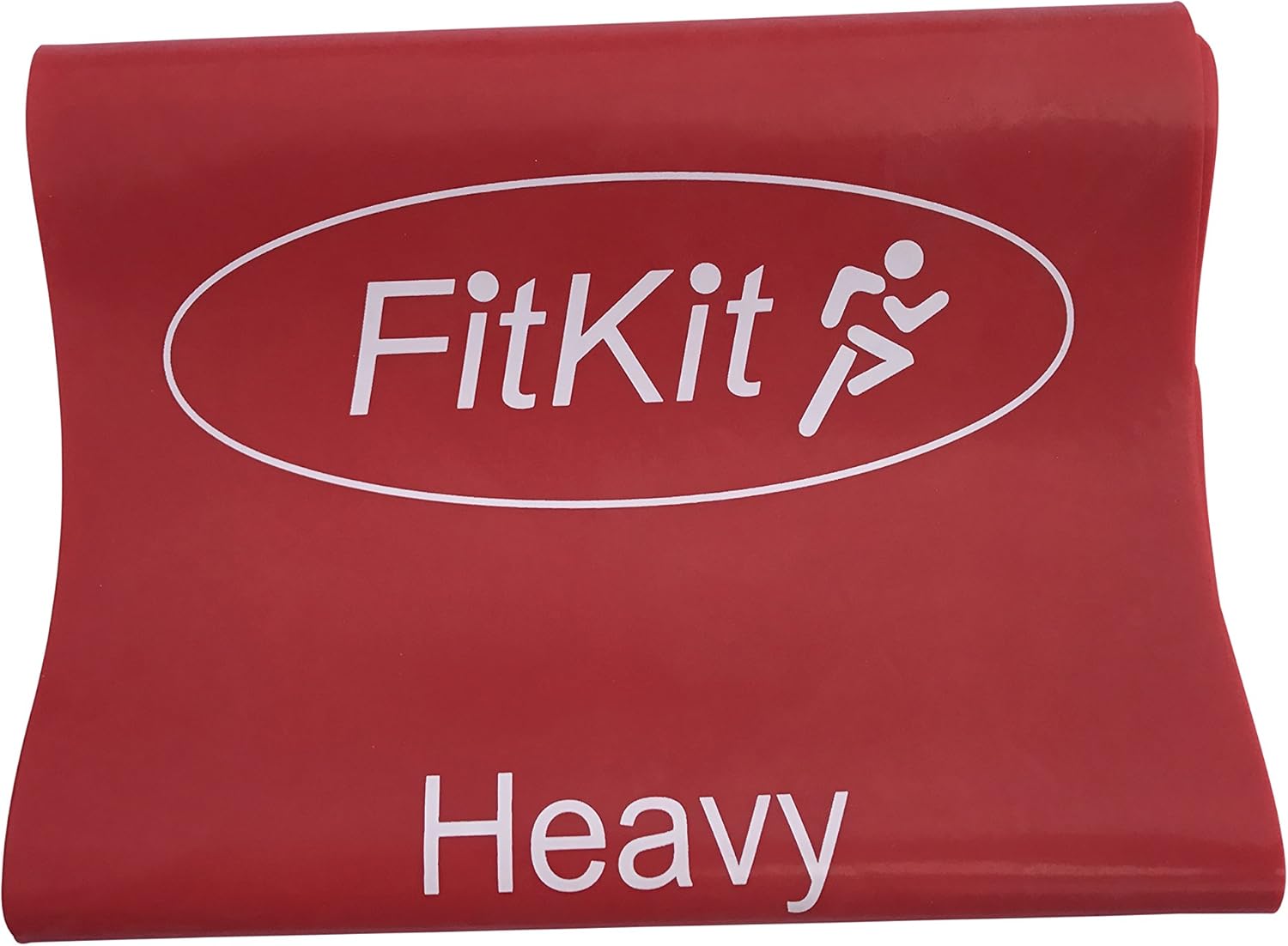 FitKit Resistance Exercise Band - 1.2M - Pilates Strength Conditioning Yoga Insanity P90X - 1 BAND (Red - Heavy Resistance, 1.2 Metres) - Image 4