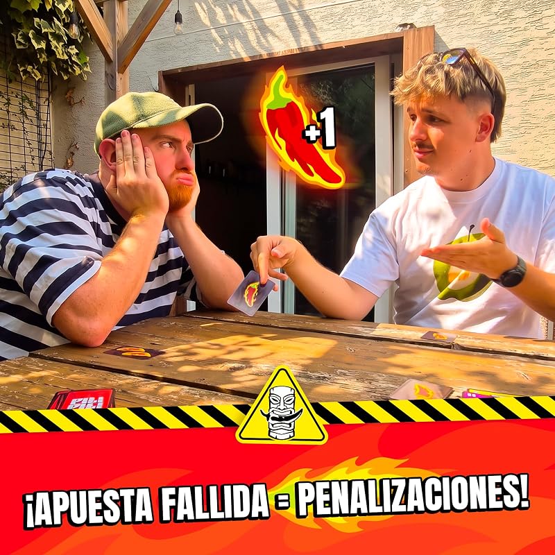 PILI PILI Extra Picante - Jogo de Cartas Trucada - Desde os 8 anos