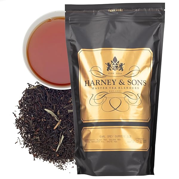 HARNEY & SONS EARL GREY SUPREME TEA, LOOSE...