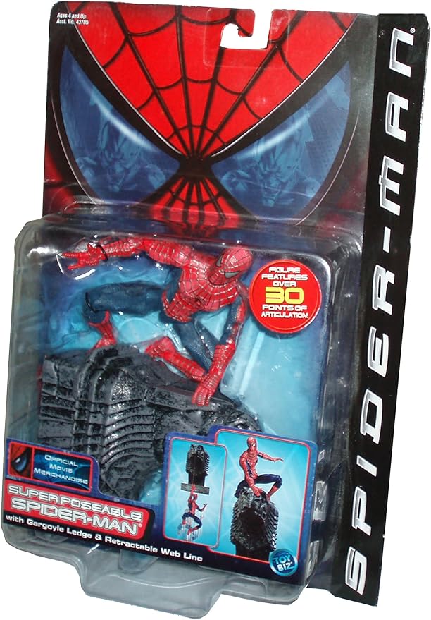 poseable spiderman action figure