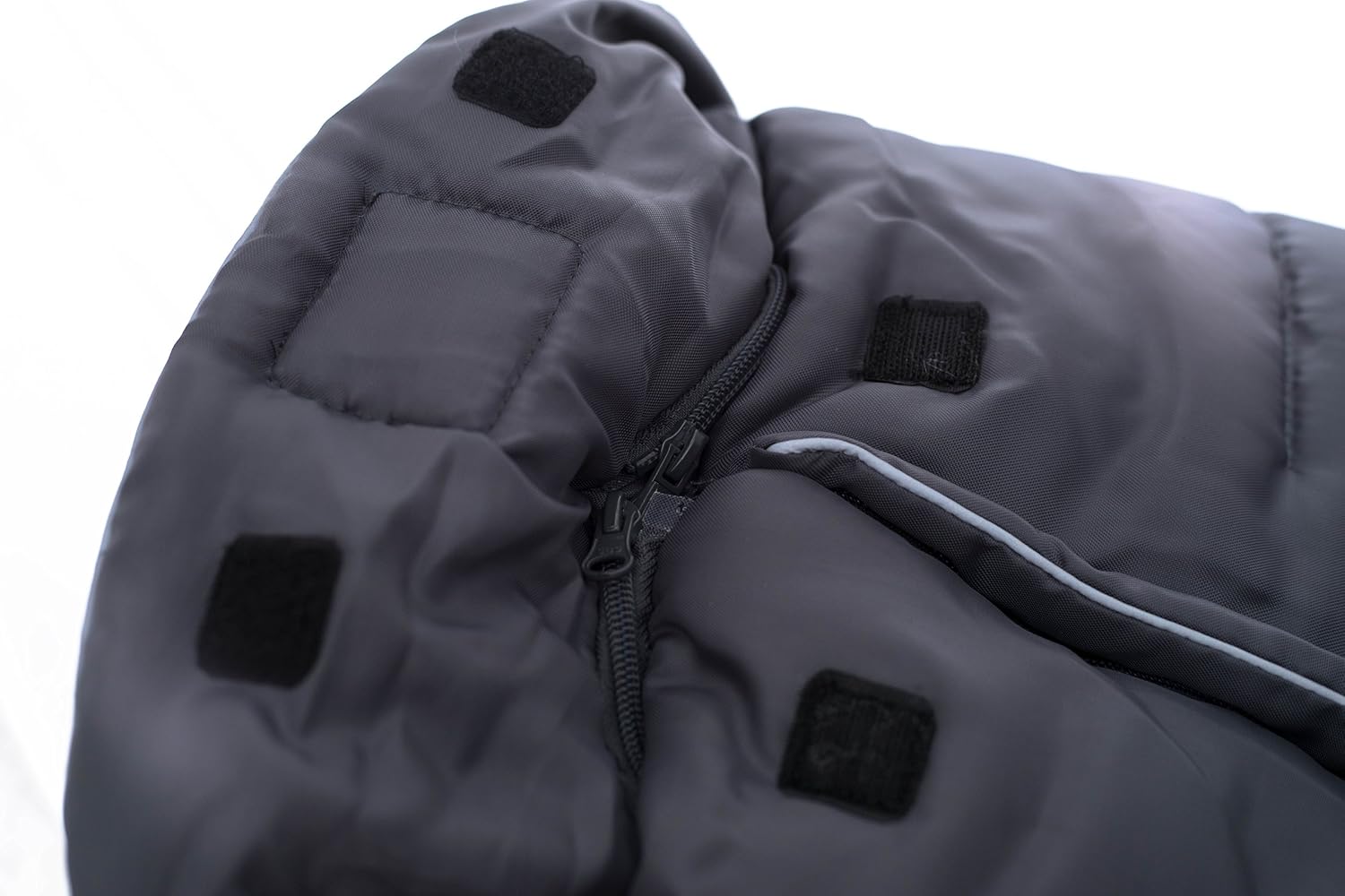Weatherproof Universal Fleece Footmuff (Dark Grey Outer / Dark Grey Inner) - Image 3