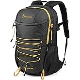 MOUNTAINTOP Hiking Backpack,30L Camping Backpack, Men Women Hiking Daypack Lightweight Travel Backpack for Climbing(Black)