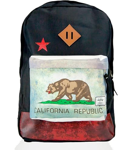 Track California Backpack (Navy)