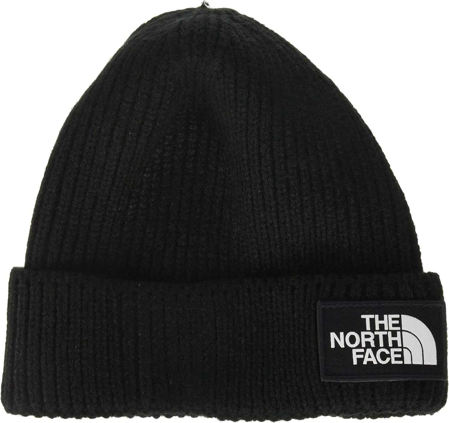 north face black beanie