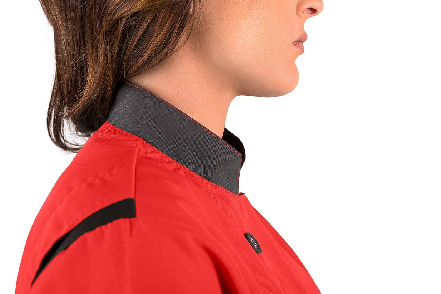 KNG Womens ¾ Sleeve Active Chef Coat Chef Jackets Uniforms, Work & Safety