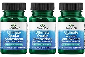 SWANSON ULTRA Swanson Ultimate Ocular Antioxidant - Featuring Lutemax 2020 30 Sgels 3 Pack