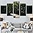 SIGNWIN 5 Panel Canvas Wall Art Green Forest for Home Decorations Ready to Hang - 60"x32"x5 Panels