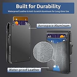 Slim RFID Blocking Wallet for Men - Minimalist