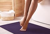 Utopia Towels Bath Mats 53 x 86 cm 100% Ring Spun Cotton Plum Pack of 2 view 4