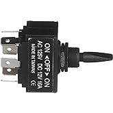 Seachoice 3-Position Toggle Switch, On/Off/On