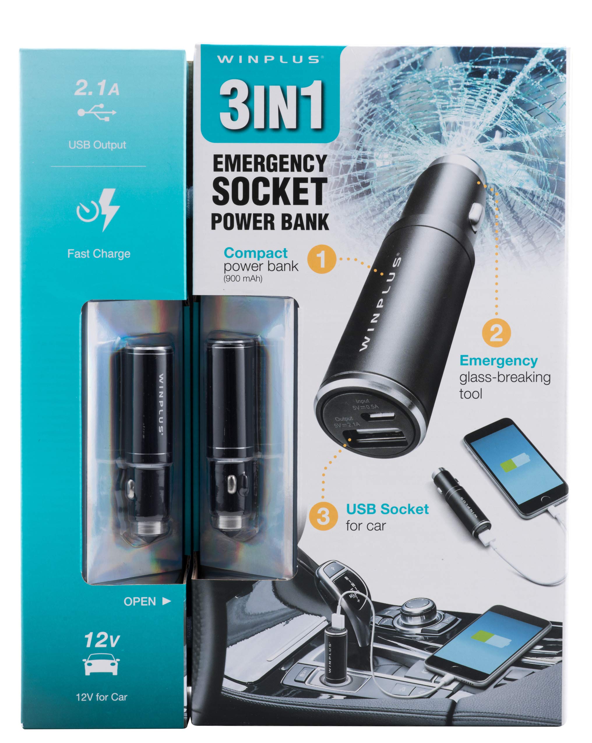 Winplus AC55925-80 3-in-1 Power Bank