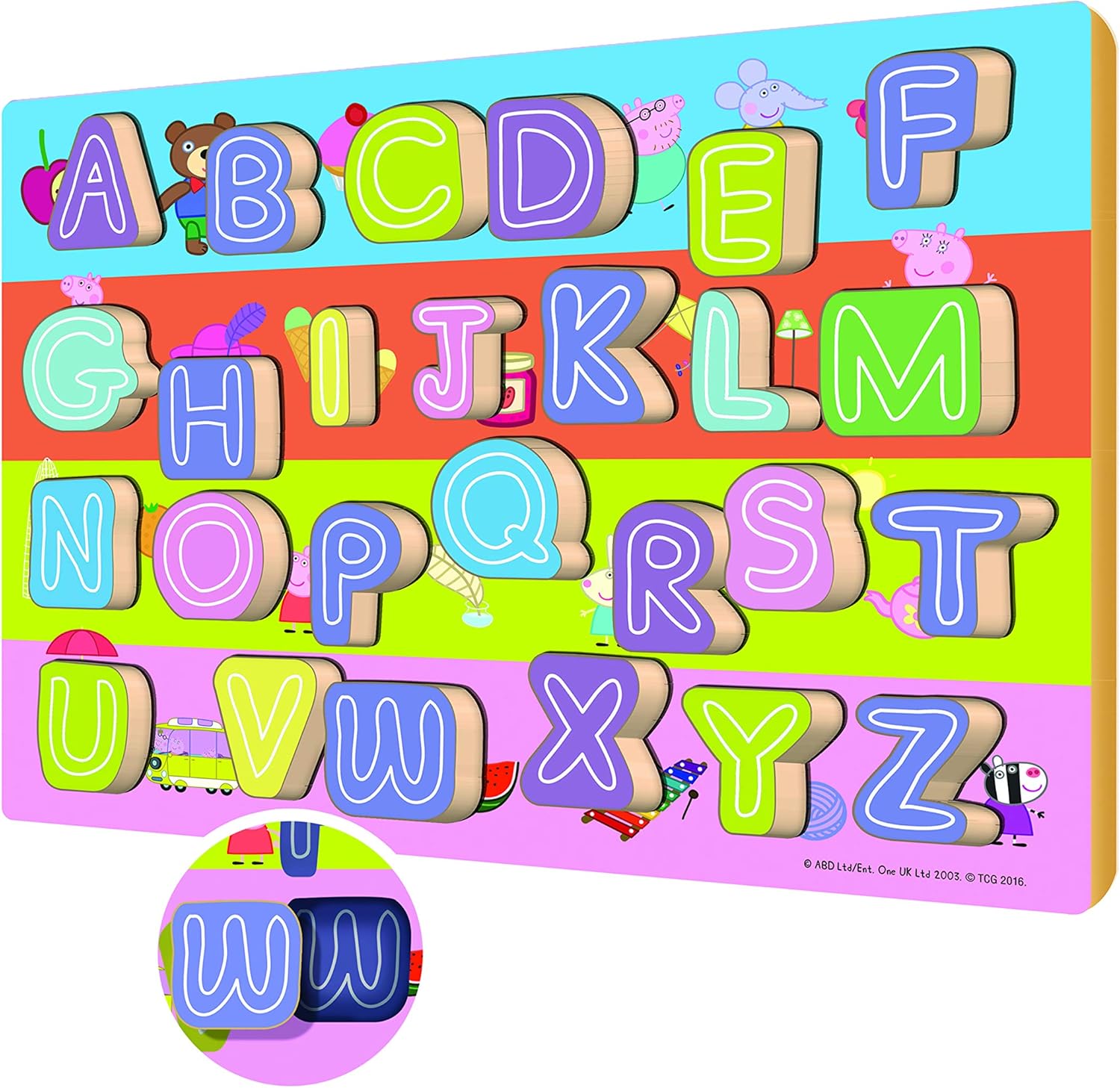 peppa pig alphabet toy