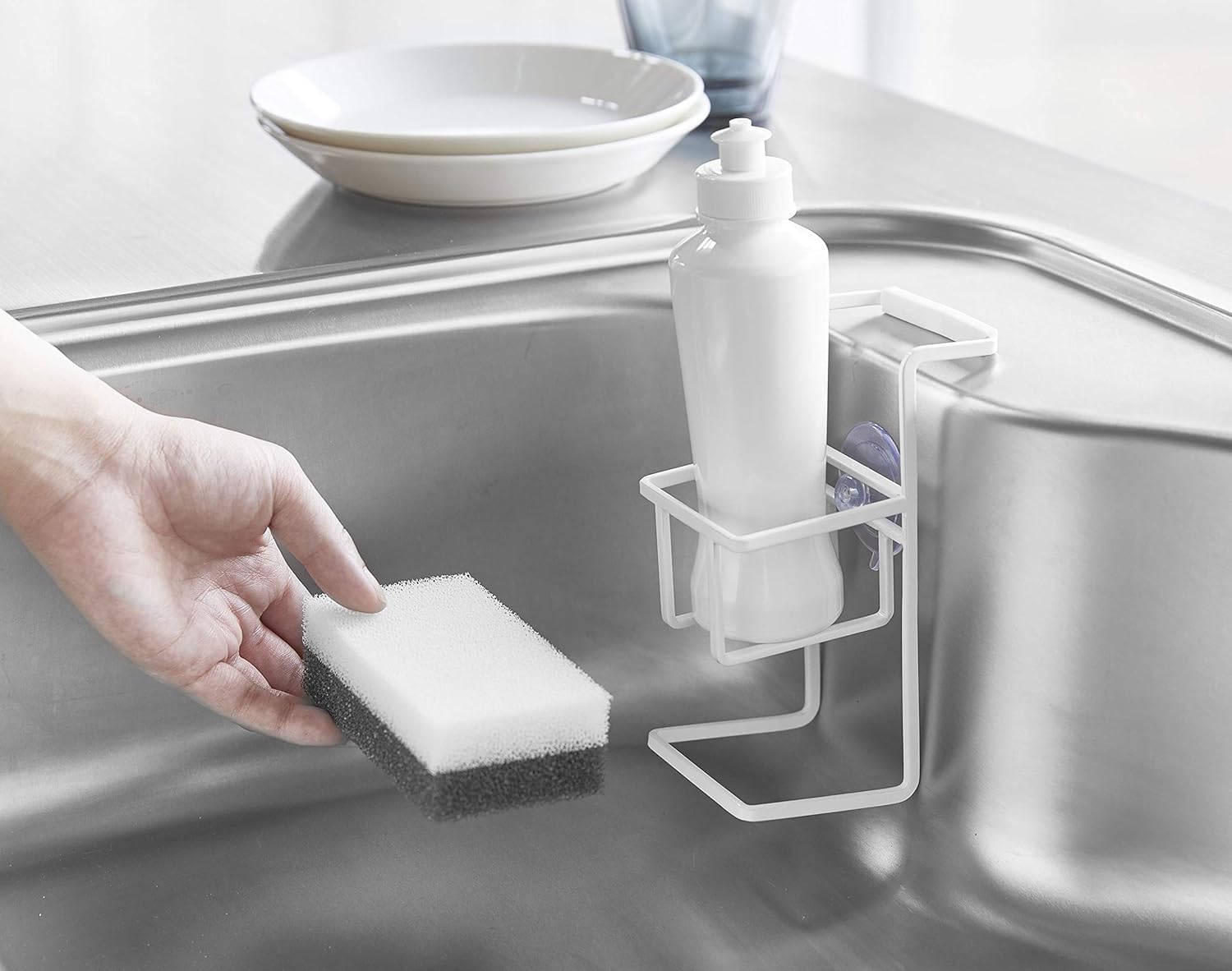 山崎実業Yamazaki吸盤スポンジボトルホルダー タワー