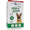 Vital Planet - Natural Hip and Joint Supplement for Dogs - Potent Herbal Blend with Green Lipped Mussel, MSM and Glucosamine (120 Chewable Tabs)
