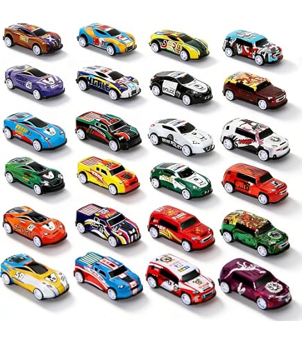 Amazon.com: Benzem 28 Pack Pull Back Cars for Kids, Mini Vehicles