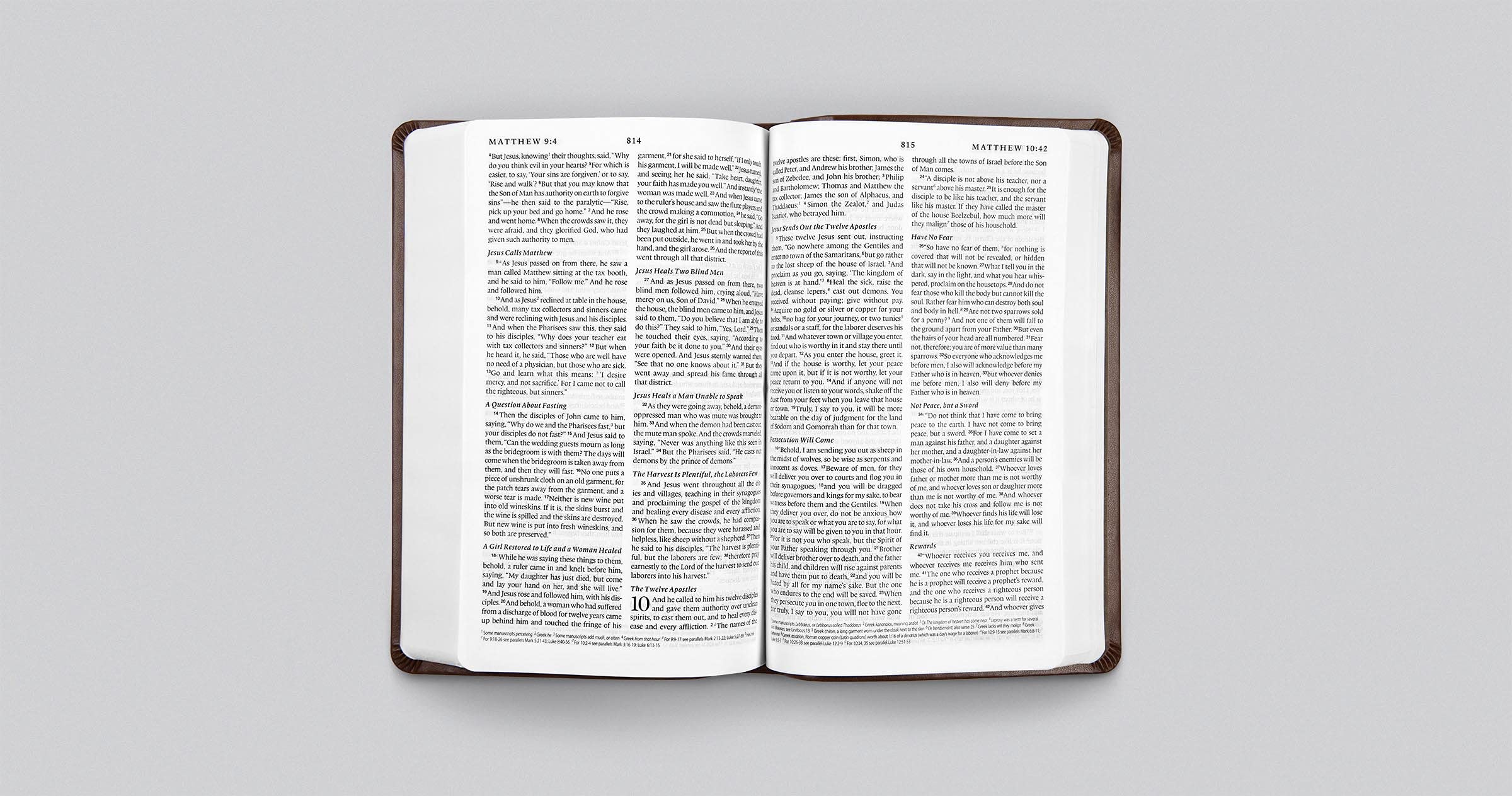 ESV Premium Gift Bible (TruTone, Brown)
